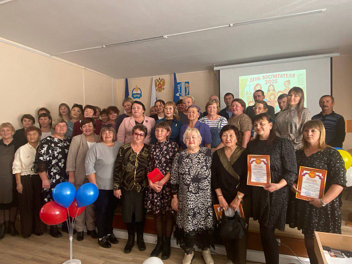 В Бичурском районе Бурятии наградили педагогов дошкольного образования
