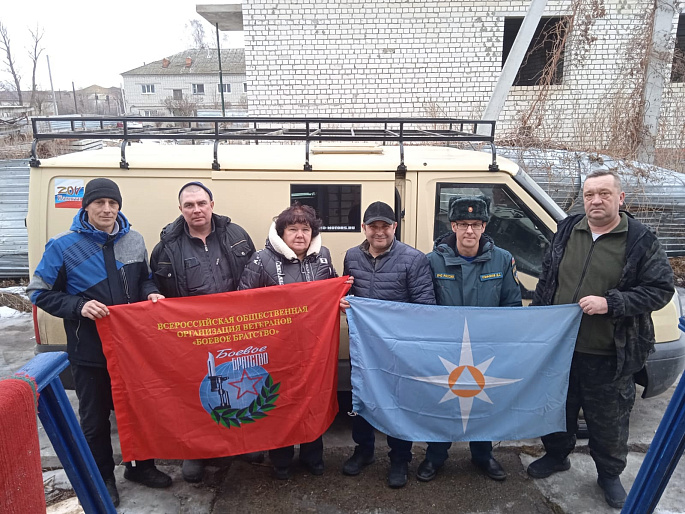 Женсовет Ульяновского района и "Боевое братство" отправили очередной гумгруз в зону СВО