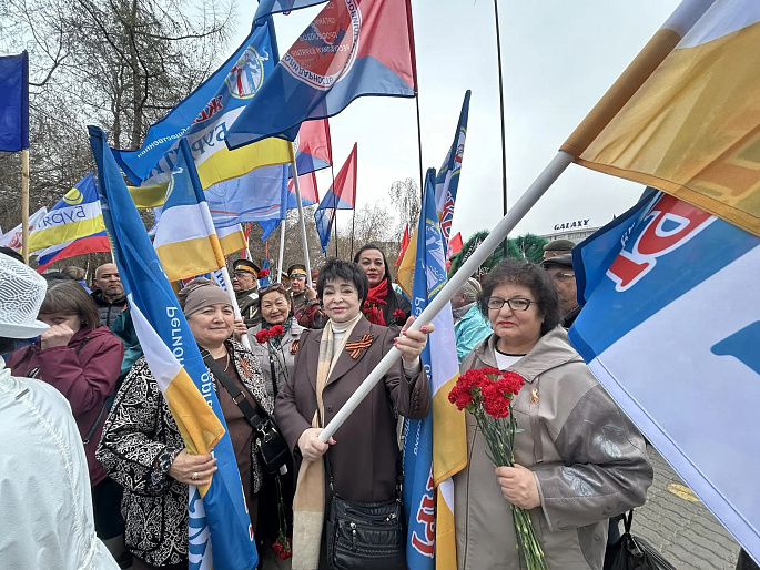 Союзницы Бурятии приняли участие в торжественном митинге у Мемориала Победы