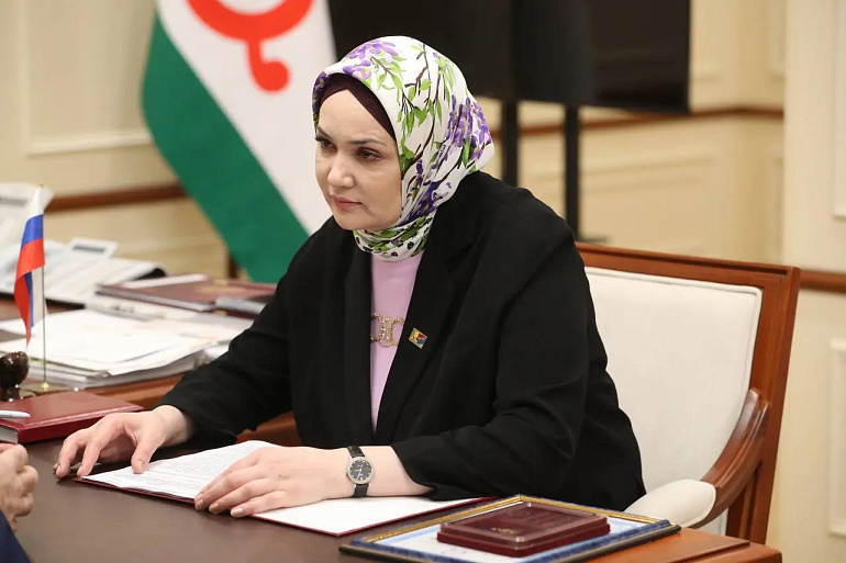 В Ингушетии Федерацию профсоюзов республики вновь возглавила председатель женсовета организации