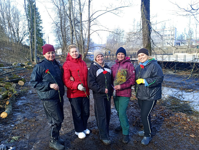 Добрые дела активисток женсоветов Псковской области в Международный женский день