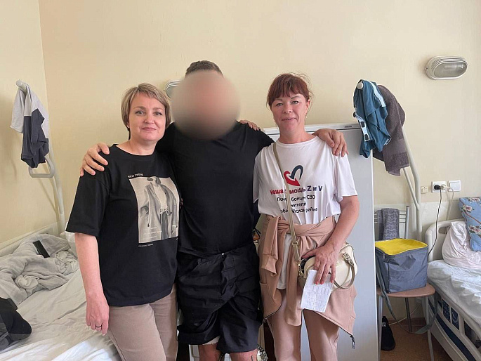 «Женщины Бурятии» навестили бойцов-земляков в Санкт-Петербурге