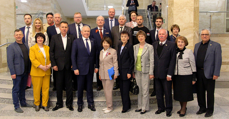 Лидеру краевого отделения СЖР вручено Благодарственное письмо Совета Федерации