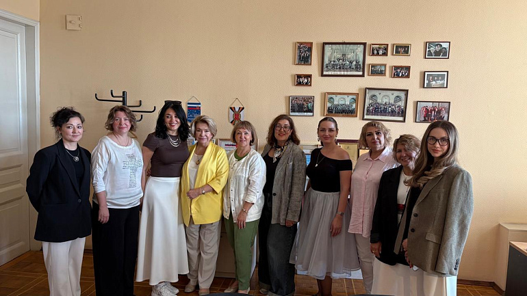 В Санкт-Петербургском отделении СЖР состоялись переговоры с Клубом женщин-предпринимателей Узбекистана