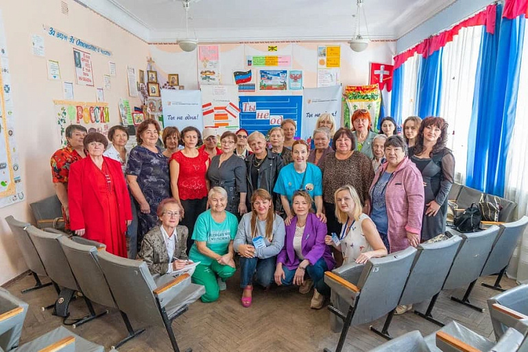 Команда проекта «Ты не одна!» второй раз посетила Докучаевск