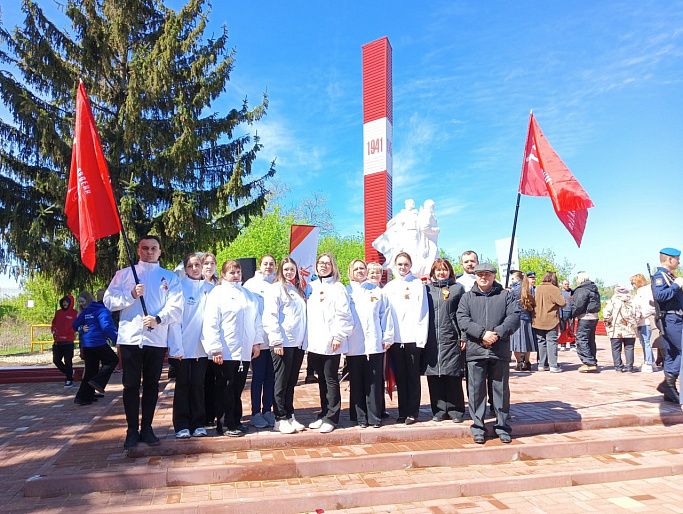 В Куркино зажгли Вечный огонь