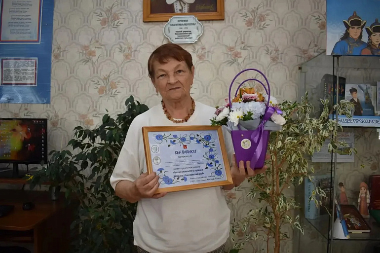 Проект о женщинах Измалковского края продолжается