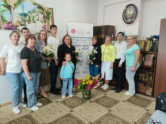 В Сарапуле прошла тёплая встреча ко Дню семьи, любви и верности