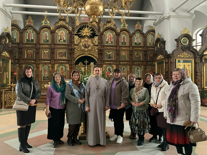 В праздник Благовещение Пресвятой Богородицы женсовет Волгореченска принимал коллег из Парфеньева