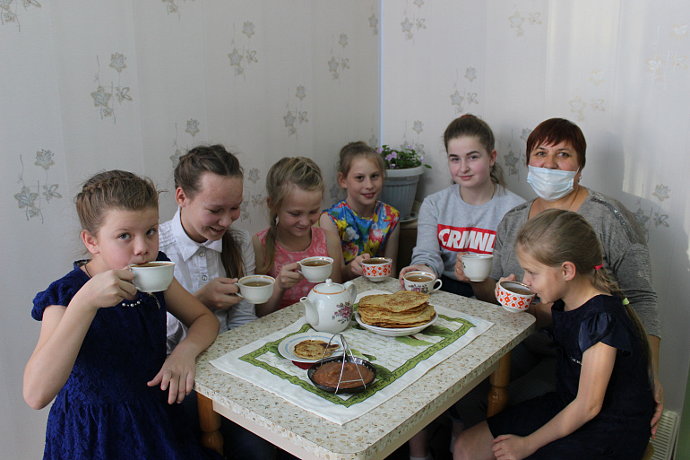 Мастер-класс по приготовлению русских блинов