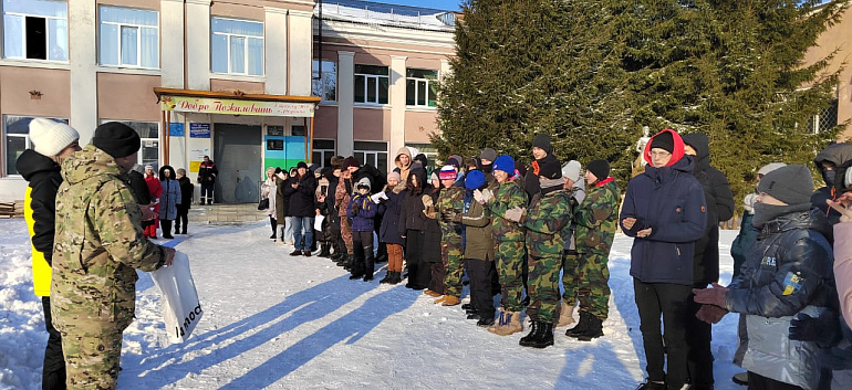 Спортивная игра «Зарница» прошла в поселке Редкино Тверской области