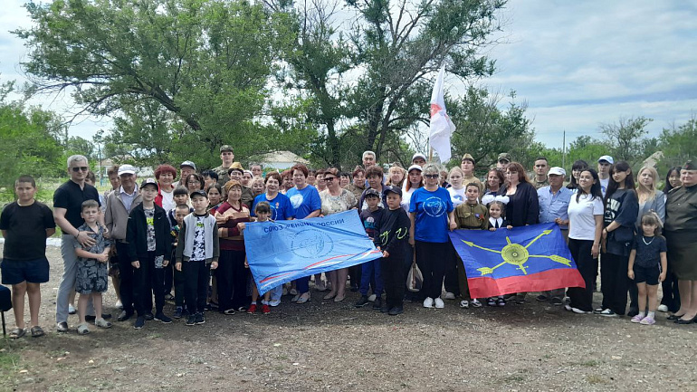 Дергачевский район принял "Эстафету Победы"