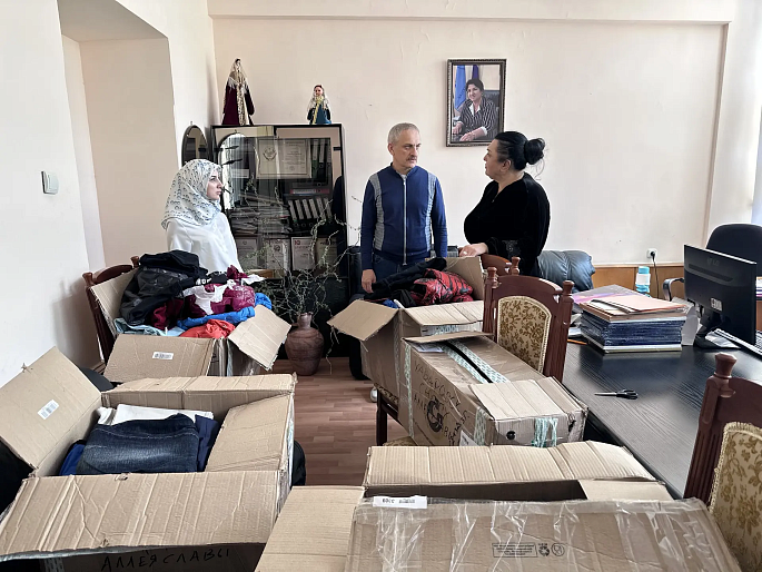 Дагестан с благодарностью принял гуманитарную помощь из Хабаровска
