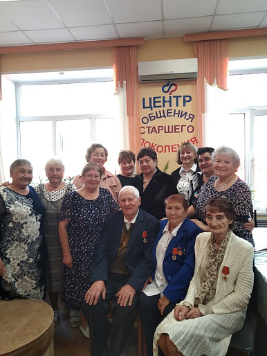 В клубе "Ветеран" вспоминали военное детство