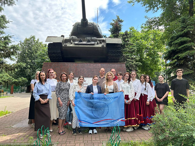 Союзницы регионального отделения СЖР Москвы приняли участие в акции ко Дню памяти и скорби